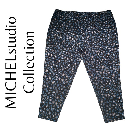 Michel Studio Leopard Print Pants - Picture 4 of 9